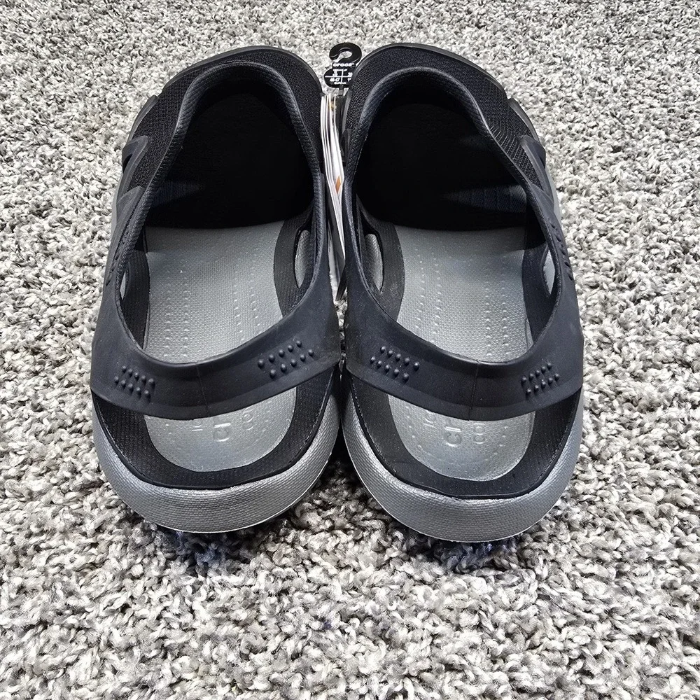 Crocs Swiftwater Mesh Wave Mens 12 Sandals Slip On Shoes Water Fishing 205701